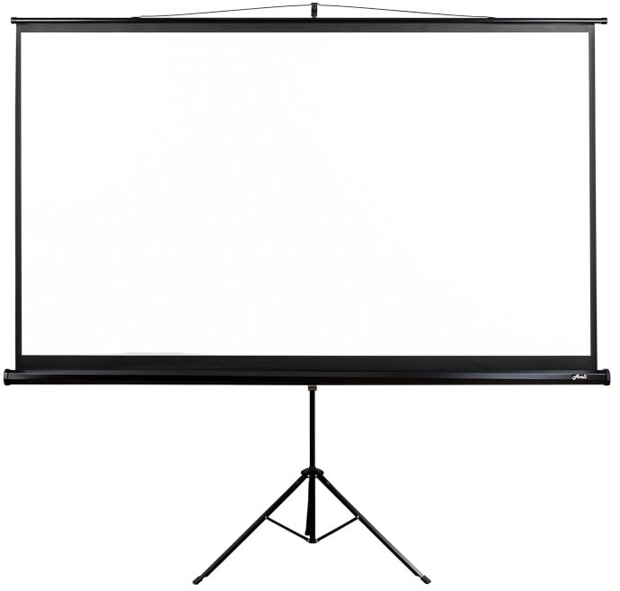 AVELI, mobilní stativ, 120", (16:9), černý tubus