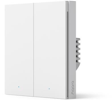 AQARA Smart Wall Switch H1(No Neutral, Double Rocker)