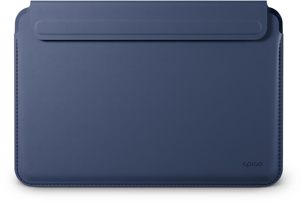 Epico kožené pouzdro pro Macbook Pro 13,3"/Air 13"/13,6" - modrá
