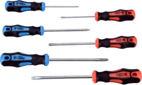 EXTOL PREMIUM šroubováky sada 6ks, 3x(-),3x(PH), CrV, 8819256