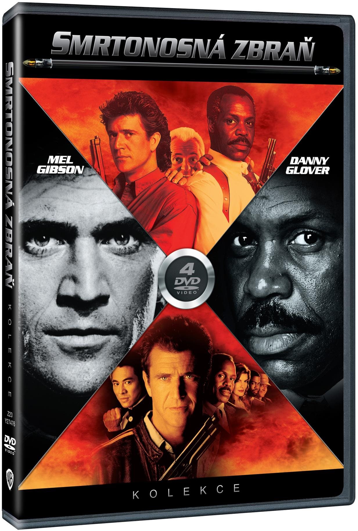 Smrtonosná zbraň 1-4 (4DVD) - DVD