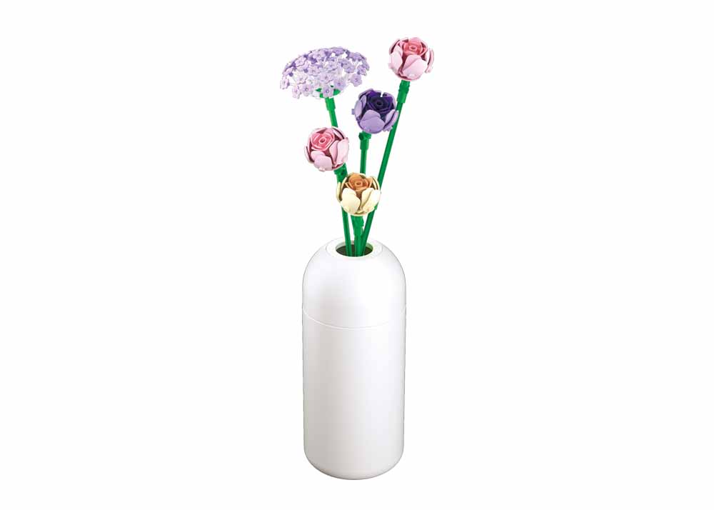 Sluban Flowers M38-B1101-17 Pivoňky ve váze