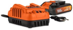POWERPLUS Nabíječka 20V/40V 2,0Ah + Baterie 20V Li-Ion 3,0Ah POWDP90630