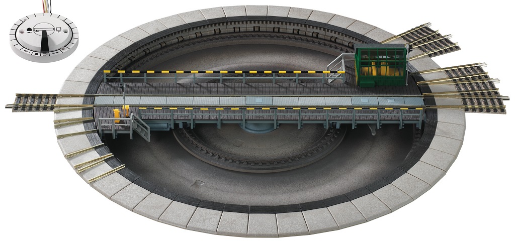 Fleischmann Elektrická točna s přepínačem 310 mm - 6152