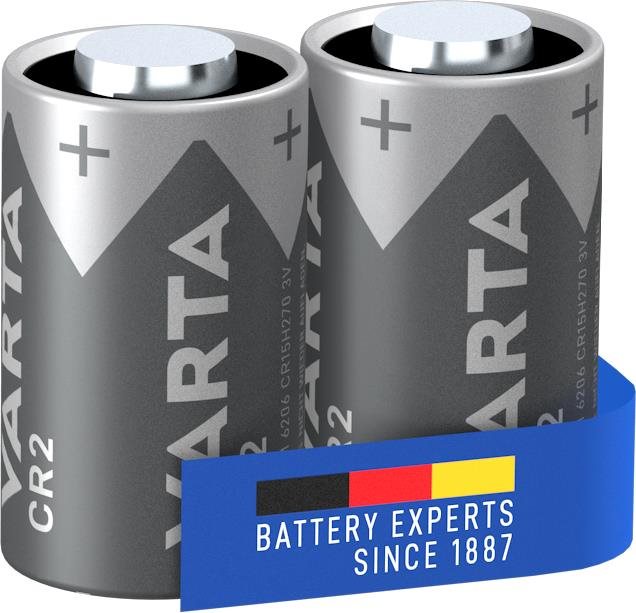 VARTA speciální lithiová baterie Photo Lithium CR2 2ks