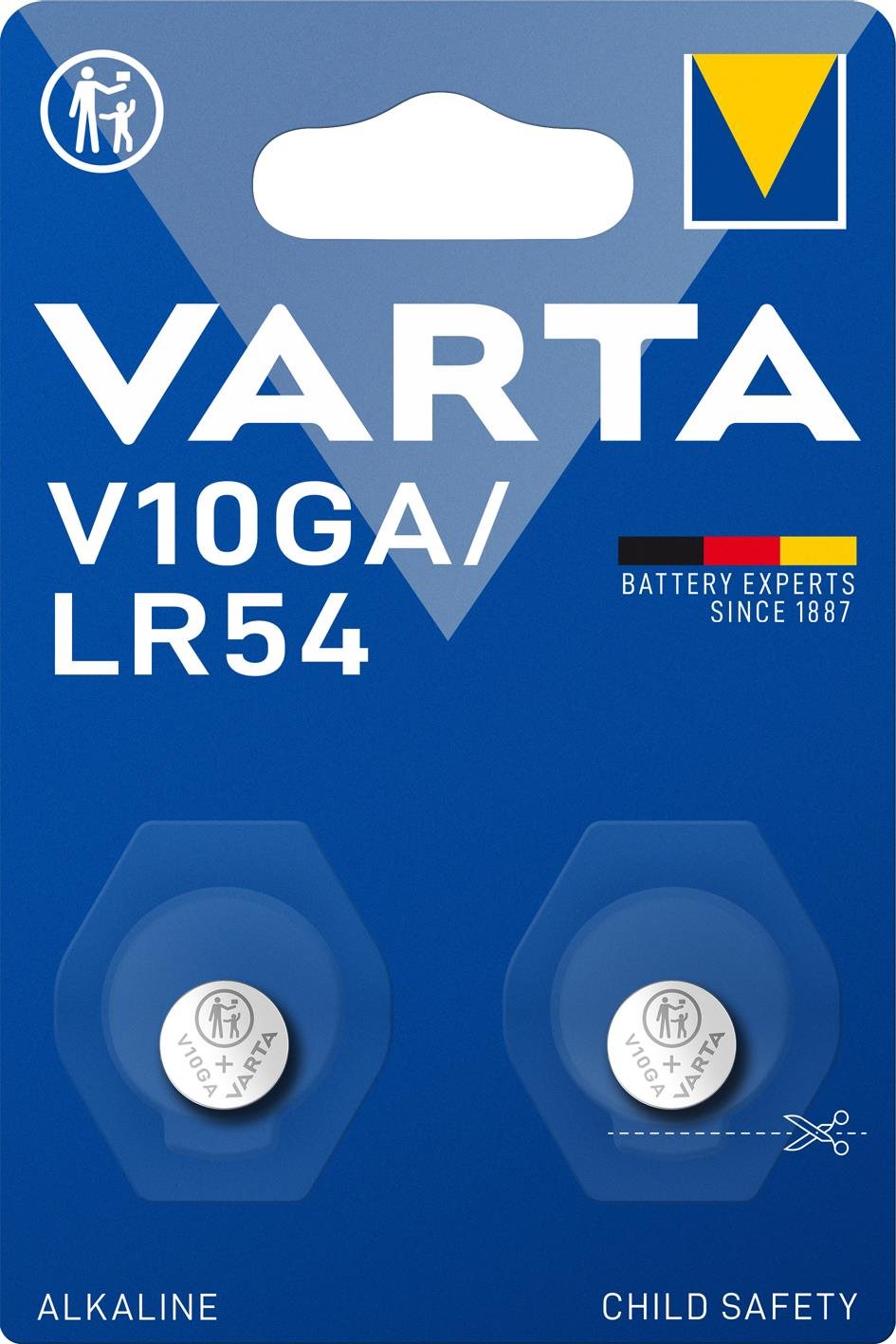 VARTA speciální alkalická baterie V10GA/LR54 2ks