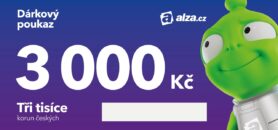Elektronický dárkový poukaz Alza.cz na nákup zboží v hodnotě 3000 Kč