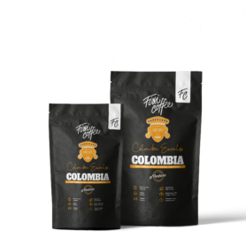 Fixi Coffee Kolumbie Excelso – výběrová káva, 100% arabica zrnková / sáček Doypack / 250 g