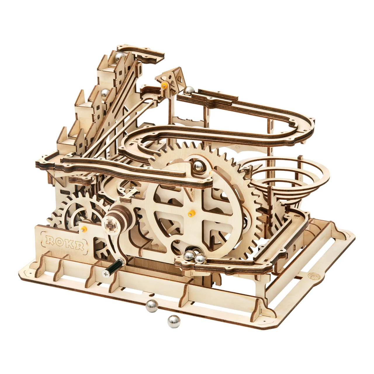 RoboTime 3D mechanická skládačka kuličkové dráhy Spirála