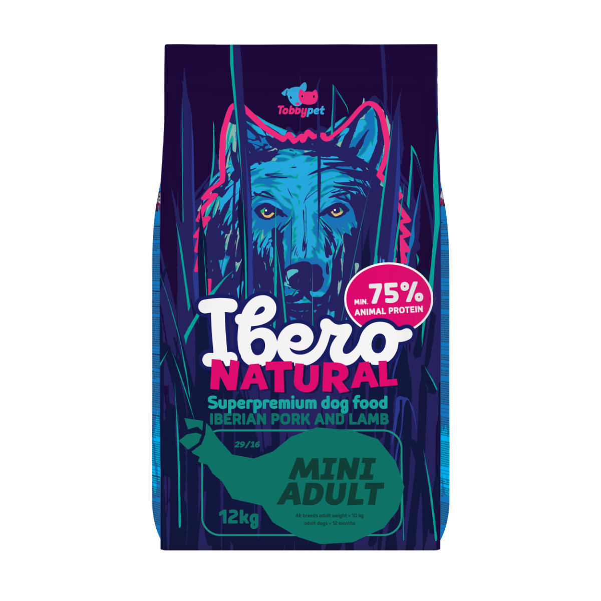 Ibero Natural Dog Mini Adult - 12kg